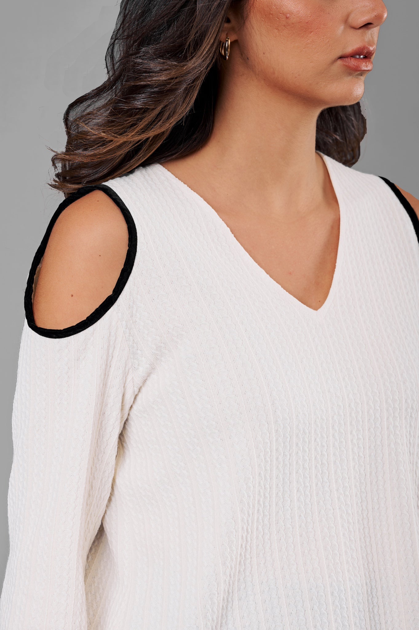 Alina Asymmetric Sweater